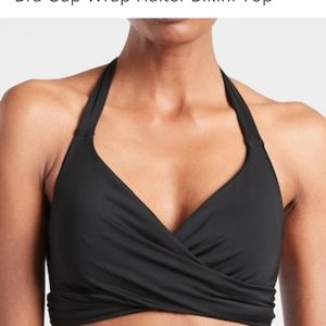 Athleta Wrap Halter Bikini Top